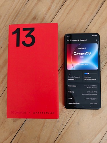 Smartphone oneplus 256 go - 13,